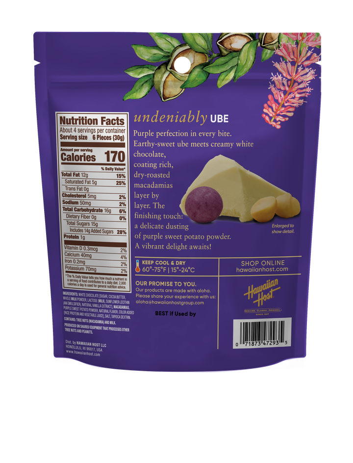 Ube White Chocolate Paradise Collection Small Bag