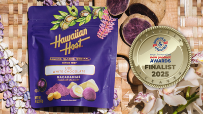 Ube White Chocolate Named Finalist in 2025 Sweets & Snacks Most Innovative New Product Awards!