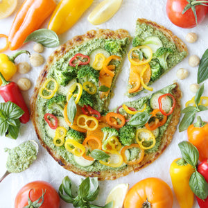 Image for Double Macadamia Pesto Pizza