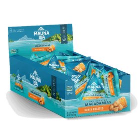 Flavored Macadamias - Honey Roasted Mini Mauna