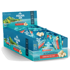 Flavored Macadamias - Sea Salt Mini Mauna