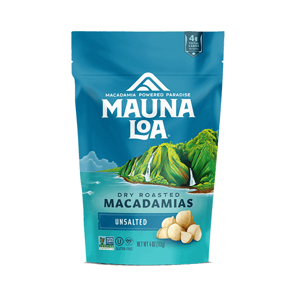 Flavored Macadamias - Unsalted Small Bag - Hawaiian Host X Mauna Loa Gallery Fullscreen Image
