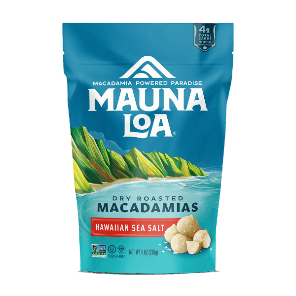 Flavored Macadamias - Hawaiian Sea Salt Medium Bag - Hawaiian Host X Mauna Loa Gallery Fullscreen Image
