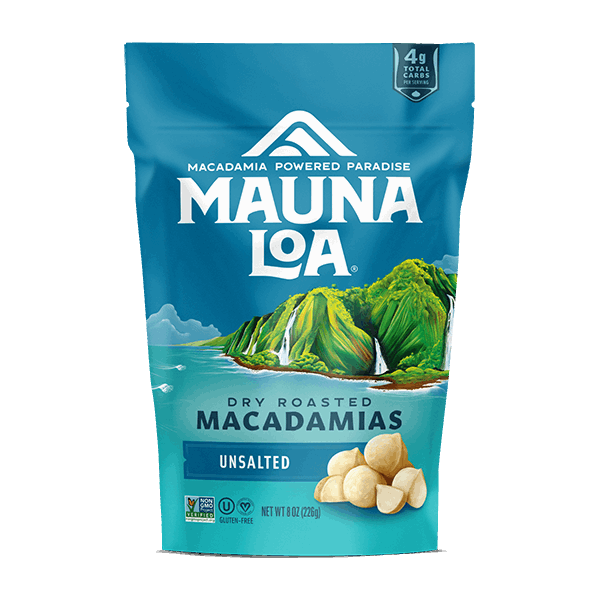 Flavored Macadamias - Unsalted Medium Bag - Hawaiian Host X Mauna Loa Gallery Fullscreen Image