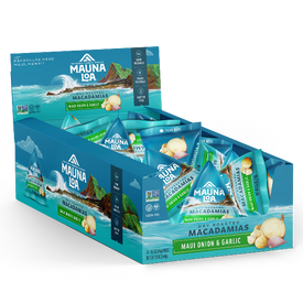 Flavored Macadamias - Garlic Onion Mini Mauna