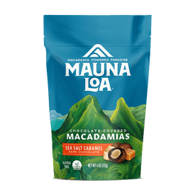 Chocolate Covered Macadamias - Dark Sea Salt Caramel Small Bag