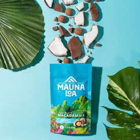 Chocolate Covered Macadamias - Milk Chocolate Coconut Small Bag