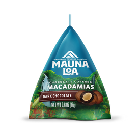 Chocolate Covered Macadamias - Dark Chocolate Mini Mauna