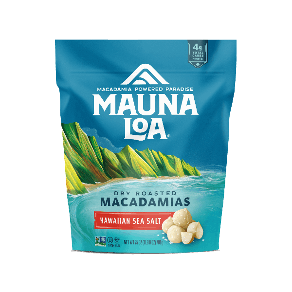 Flavored Macadamias - Hawaiian Sea Salt Large Bag - Hawaiian Host X Mauna Loa Gallery Fullscreen Image
