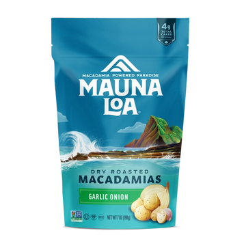 Mauna Loa Dry Roasted Garlic Onion Macadamias