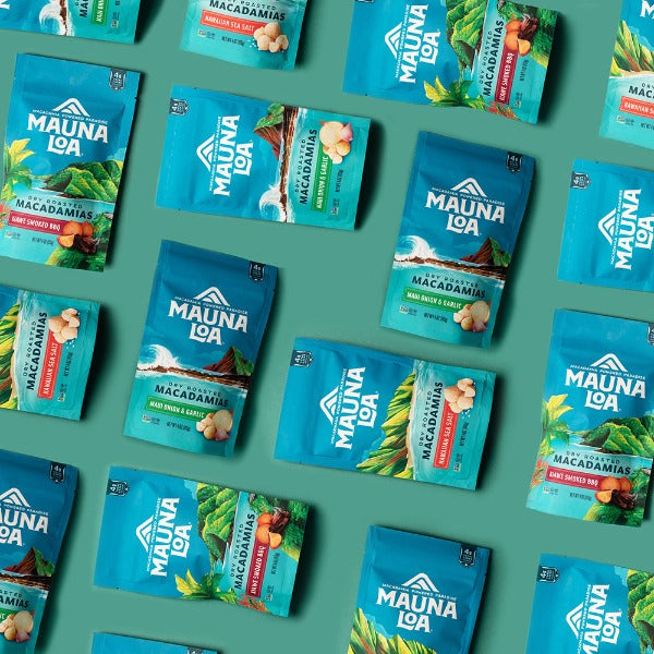 Flavored Macadamias - Maui Onion and Garlic Small Bag - Hawaiian Host X Mauna Loa Gallery Fullscreen Image