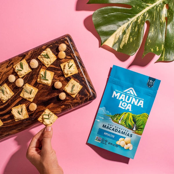 Flavored Macadamias - Unsalted Small Bag - Hawaiian Host X Mauna Loa Gallery Fullscreen Image