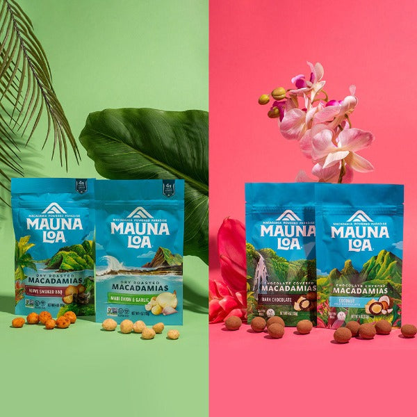 Chocolate Covered Macadamias - Dark Chocolate Medium Bag - Hawaiian Host X Mauna Loa Gallery Fullscreen Image