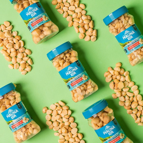 Flavored Macadamias - Hawaiian Sea Salt Jar - Hawaiian Host X Mauna Loa Gallery Fullscreen Image