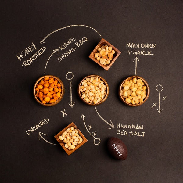 Flavored Macadamias - Maui Onion and Garlic Mini Mauna - Hawaiian Host X Mauna Loa Gallery Fullscreen Image