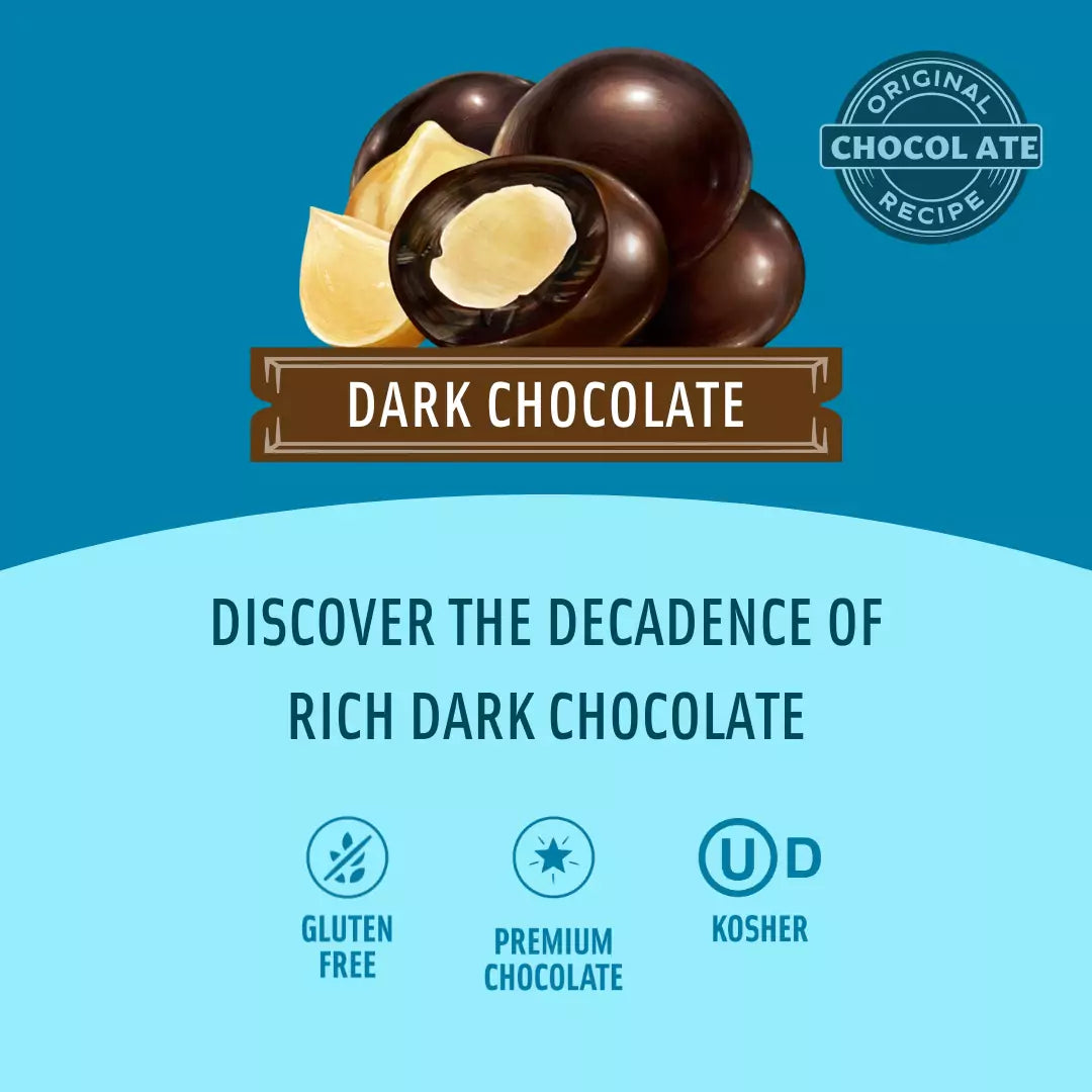 Chocolate Covered Macadamias - Dark Chocolate Medium Bag Gallery Fullscreen Image